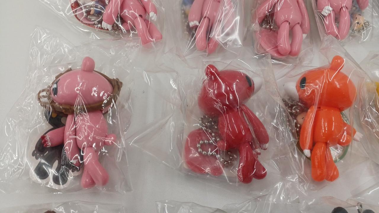 ぷらーんぷらーんキーチェーン　グルーミー　ポドリー6体セット ぷらーんぷらーんキーチェーン グルーミー ポドリー6体セット ぷらーん