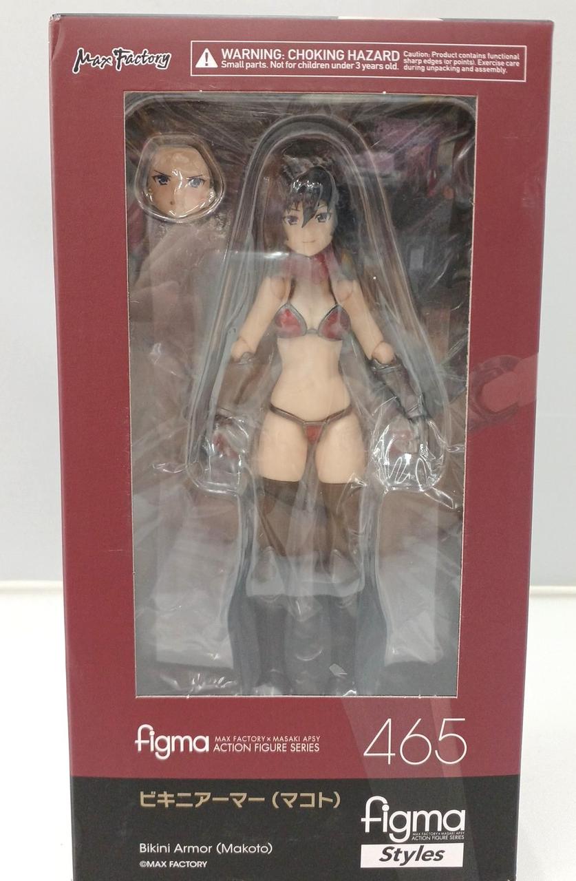 Max Factory - 美品 マックスファクトリー アクションフィギュア ビキニアーマー(マコト) figma styles『ビキニアーマー（マコト）』可動フィギュア