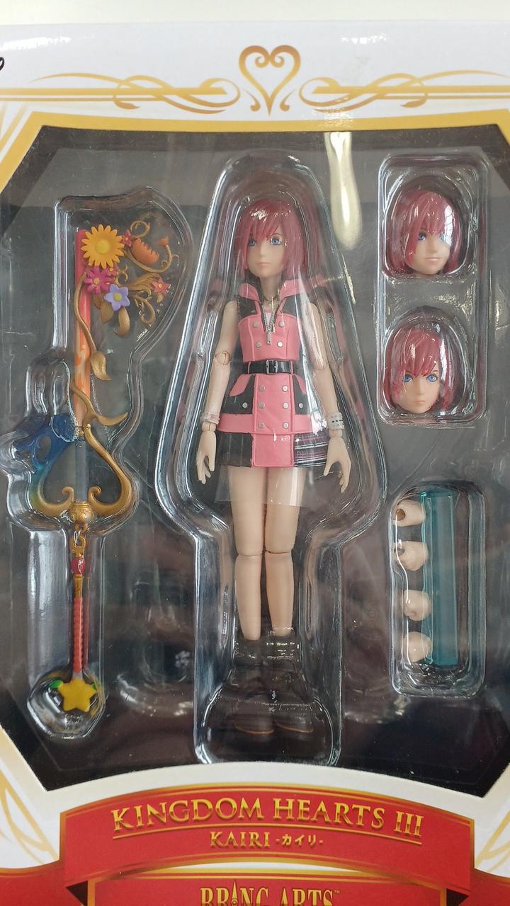 キングダムハーツ カイリ フィギュアブリスター未開封箱いたみ未