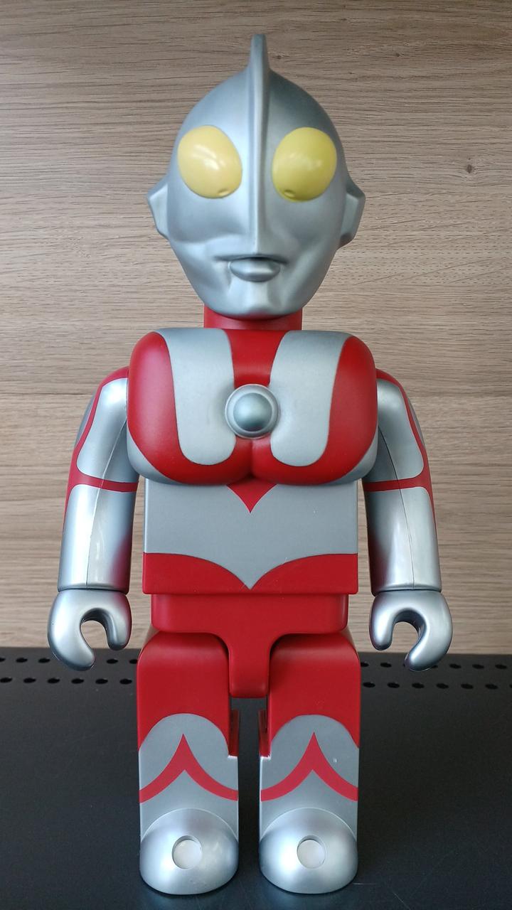 MEDICOM TOY - MEDICOM TOY メディコムトイ KUBRICK 400% ウルトラマン Aタイプ ワンダーフェスティバル 会場限定 人形 フィギュア シルバー/レッド s-l400.jpg