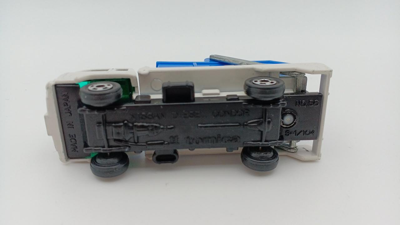 黒箱トミカ コンドル リフトアームトラック 未使用 ミニカーショップ ケンボックス トミカ 黒箱☆56☆日産