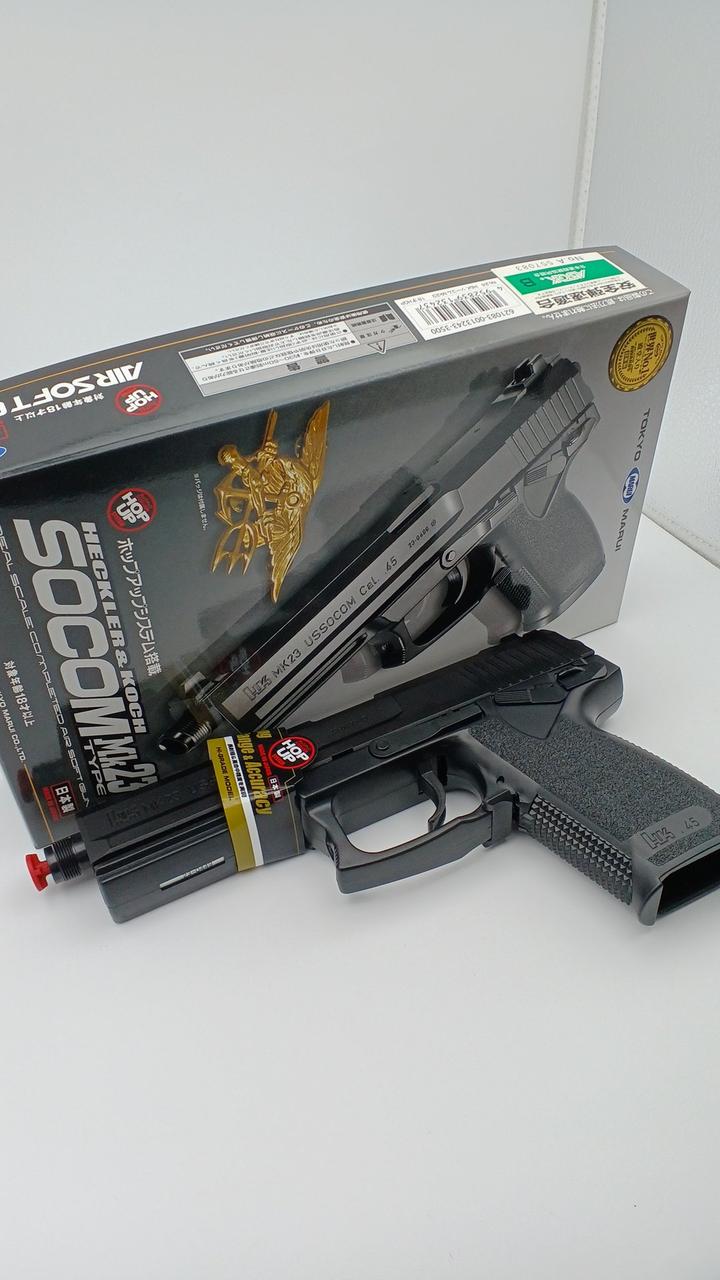 東京マルイ SOCOM MK23 フルセット 未使用美品値下げ交渉⭕️ 東京マルイ|SOCOM MK23|HARDOFFオフモール(オフモ