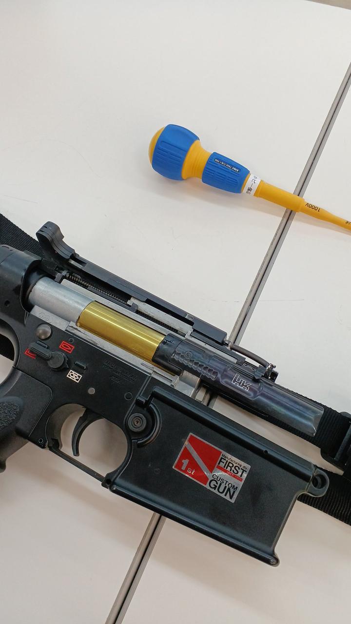 東京マルイ HK417 エアガン ブラック　ジャンク品 東京マルイ HK417 エアガン ブラック ジャンク品 - メルカリ