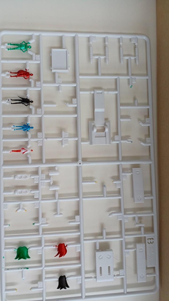 ランナー外れ有り、塗装済み