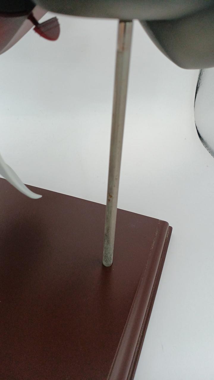 支柱サビあり