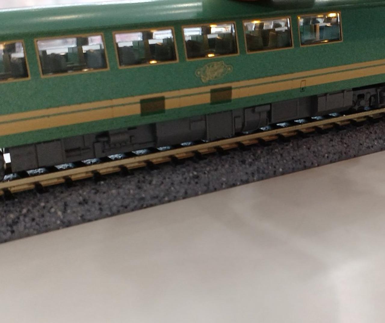 車内点灯確認済み