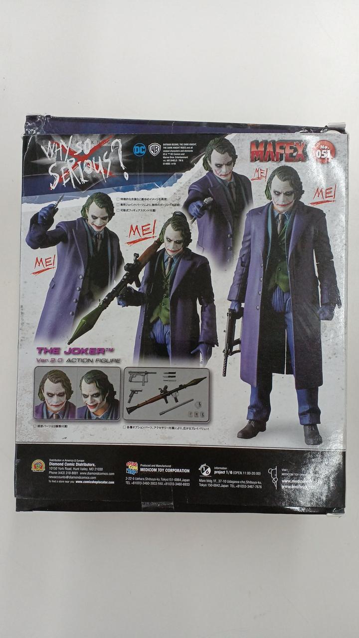 ♦︎♦︎メディコムトイ　仮面ライダーJOKER フィギュア バンダイ　開封後保管★ メディコム トイ(MEDI COM TOY)|ジョーカー|HARDOFFオフモール
