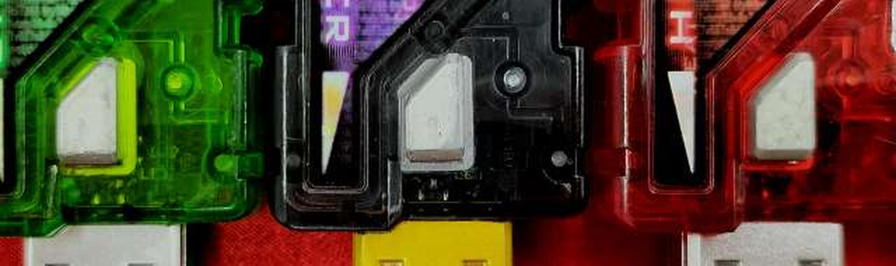 メモリ塗装剥がれあり