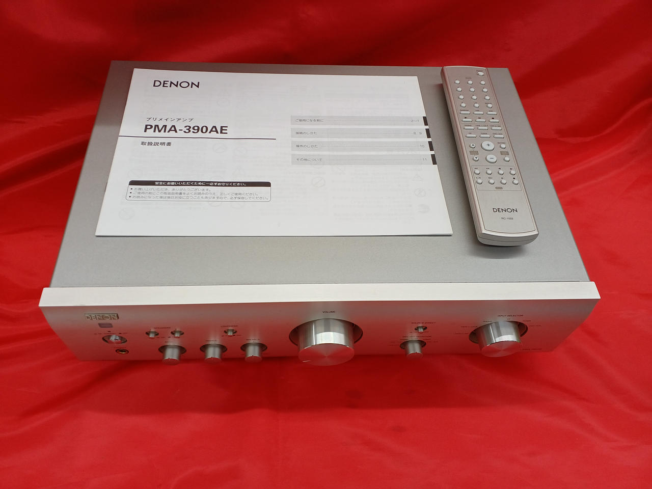 【ねごそこ 】DENON PMA-390AE デノン　プリメインアンプ DENON PMA-390の仕様 デノン/デンオン