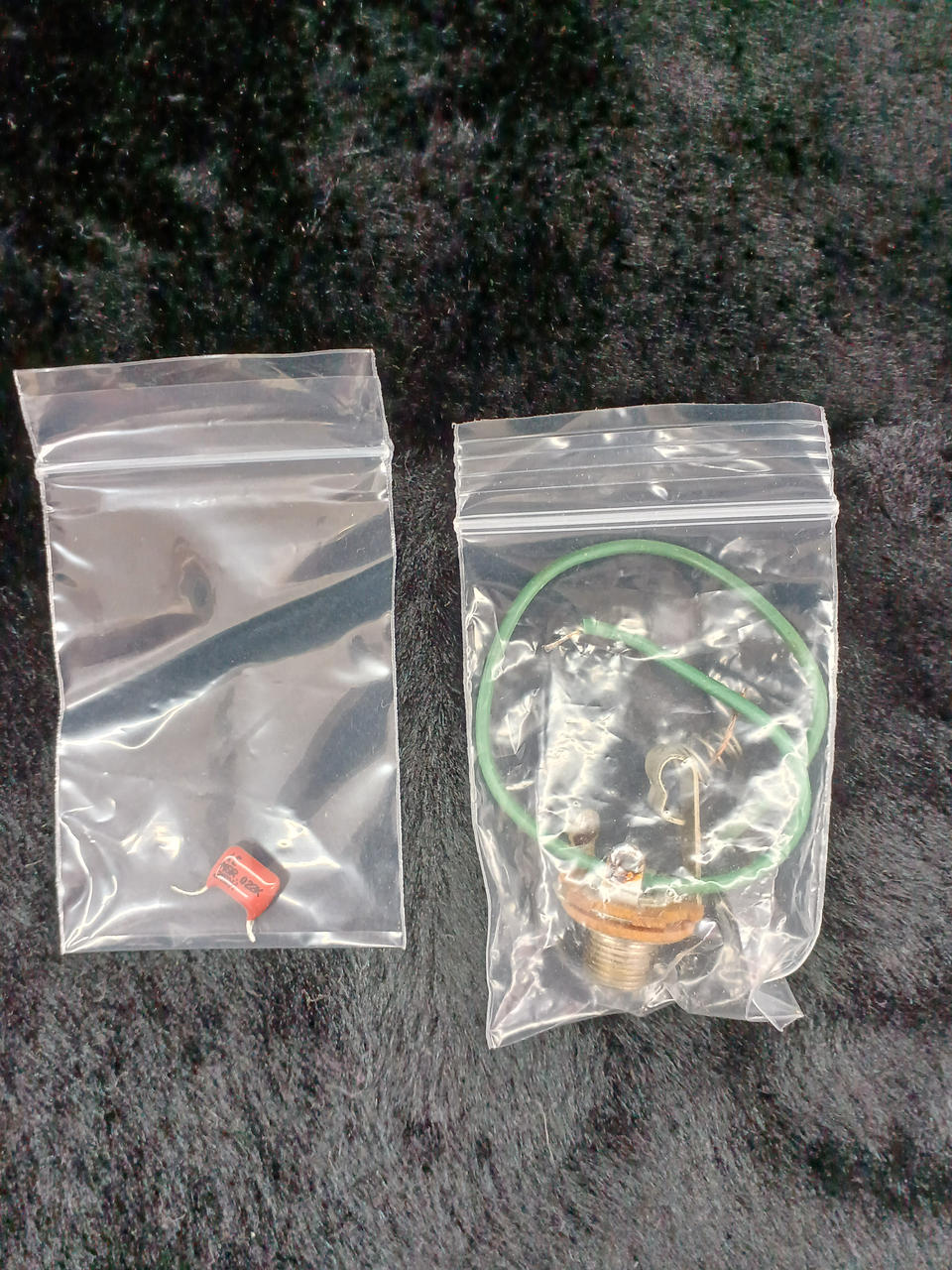 交換済みパーツ