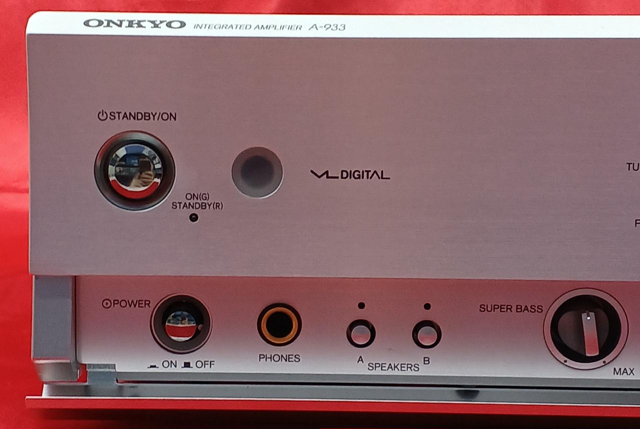 ONKYO A-933 プリメインアンプ リモコン取説付き ONKYO A-933