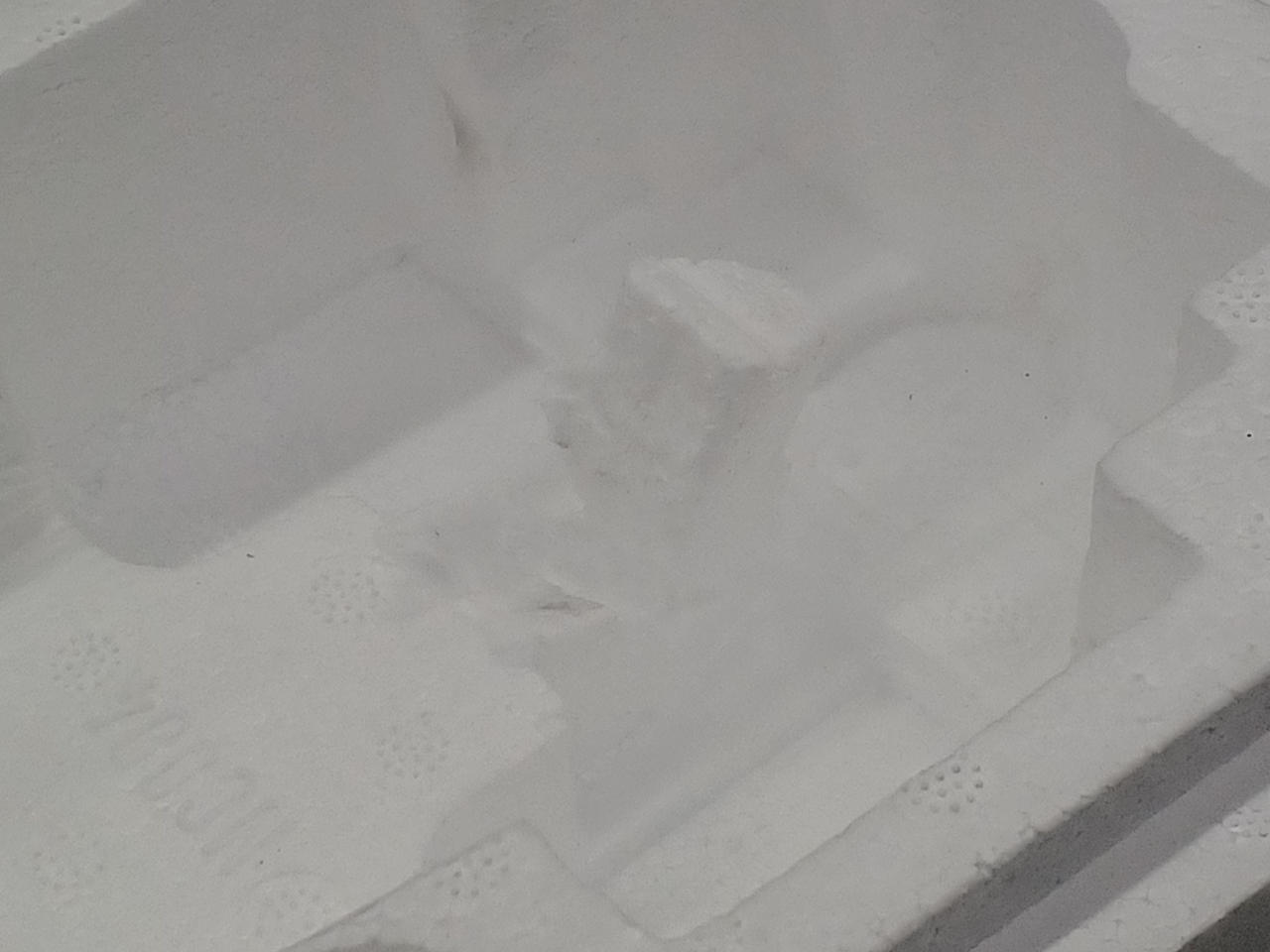 スチロール破損