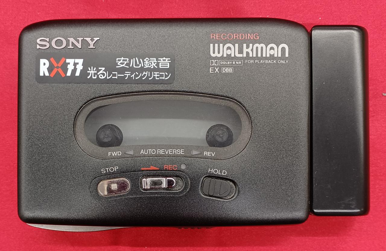 ジャンク 極美品 SONY WM-RX77 walkman カセットレコーダー ジャンク