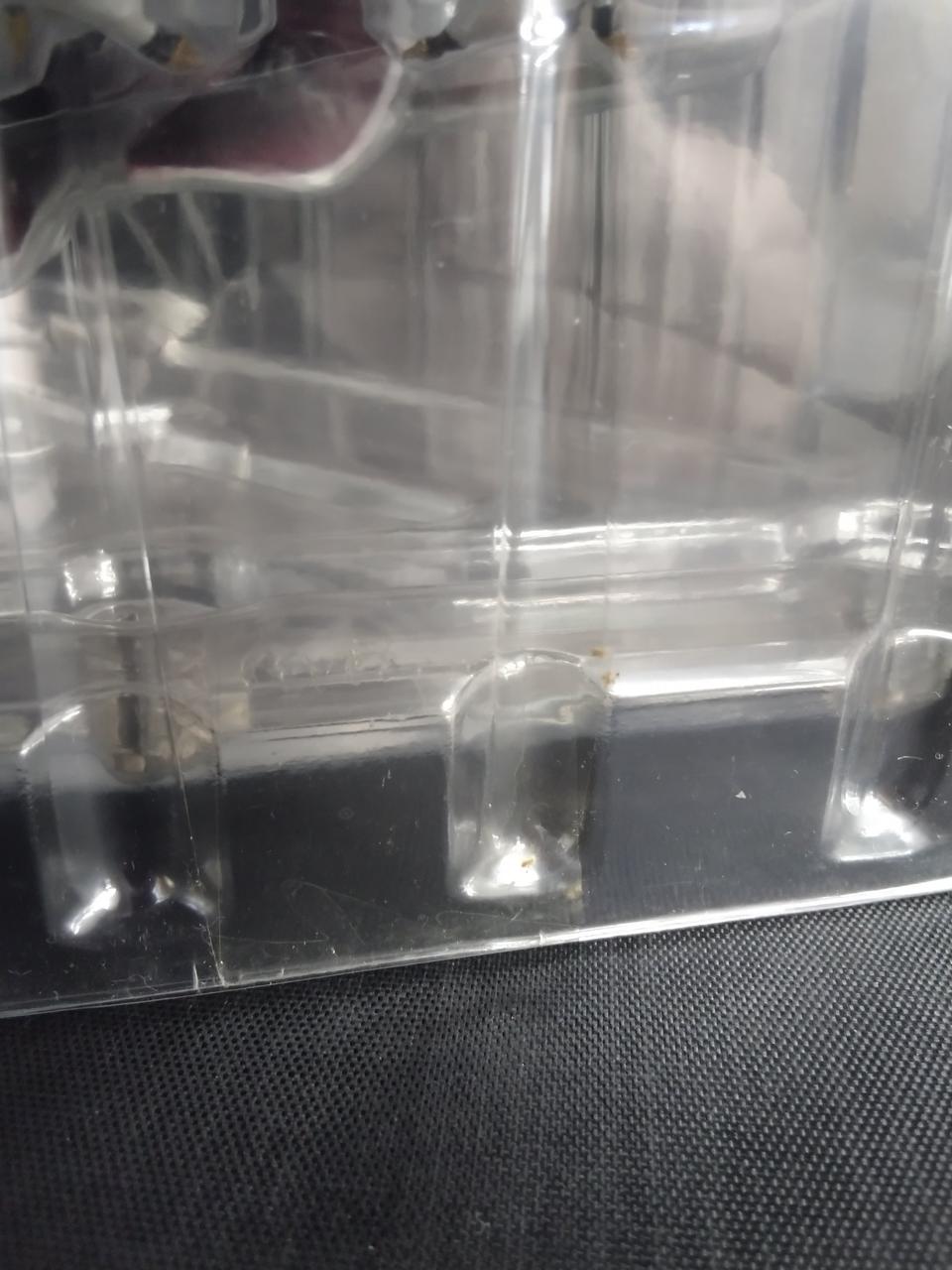 内箱テープに汚れあり