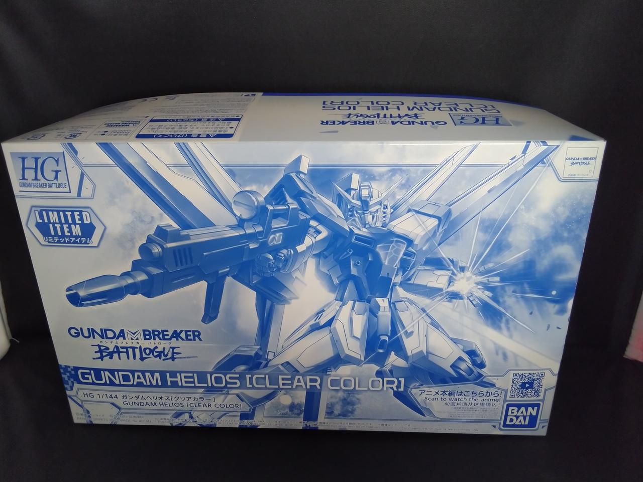【未開封】HG 1/144 ガンダムヘリオス/クリアカラー イベント限定】HGガンダムヘリオス[クリアカラー] レビュー 銀竜