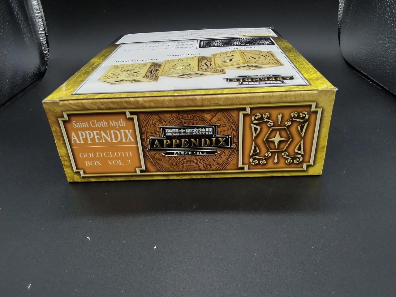未開封 BANDAI 聖闘士聖衣神話APPENDIX 黄金聖衣箱 Vol.2 聖闘士聖衣神話APPENDIX 黄金聖衣箱 Vol.2 （魂ウェブ限定）