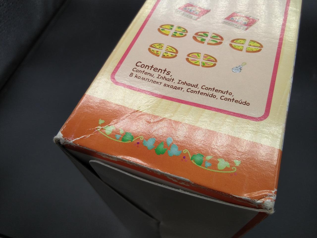 角の潰れ、折れあり