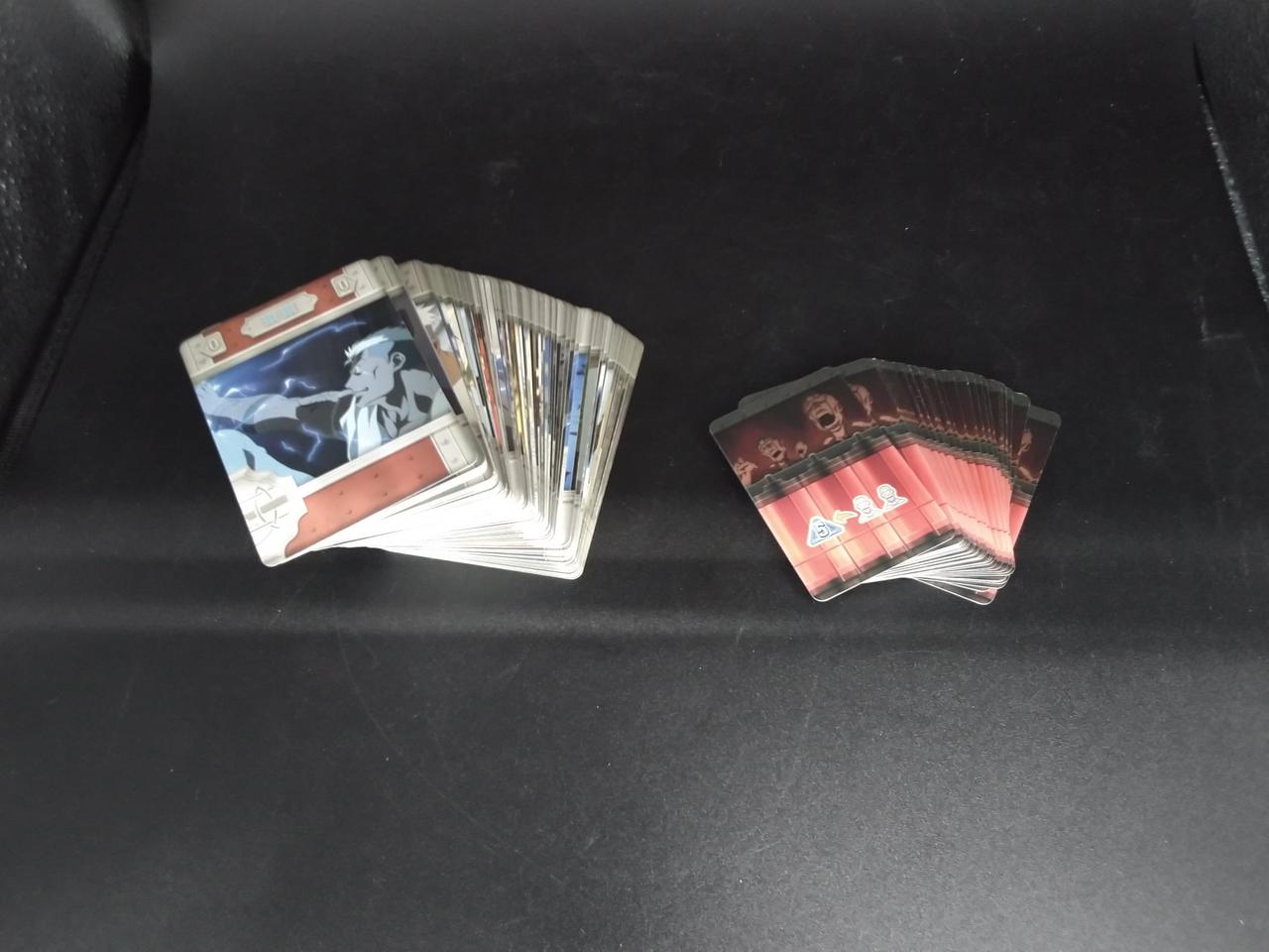 キャラクターカード×96、人形兵×30