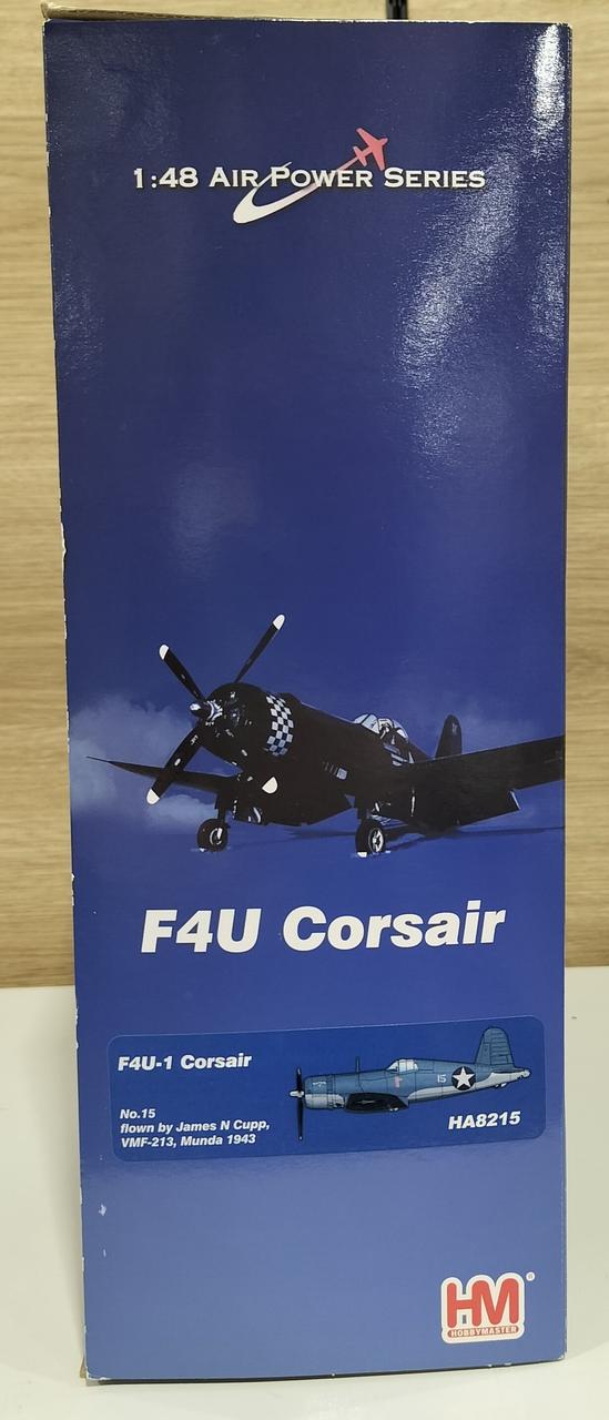 HMホビーマスターF4U Corsair 1:48 ダイキャストモデル中古美品！ F4U Corsair 1:48 Diecast Model - Hobby Master HM-HA8223