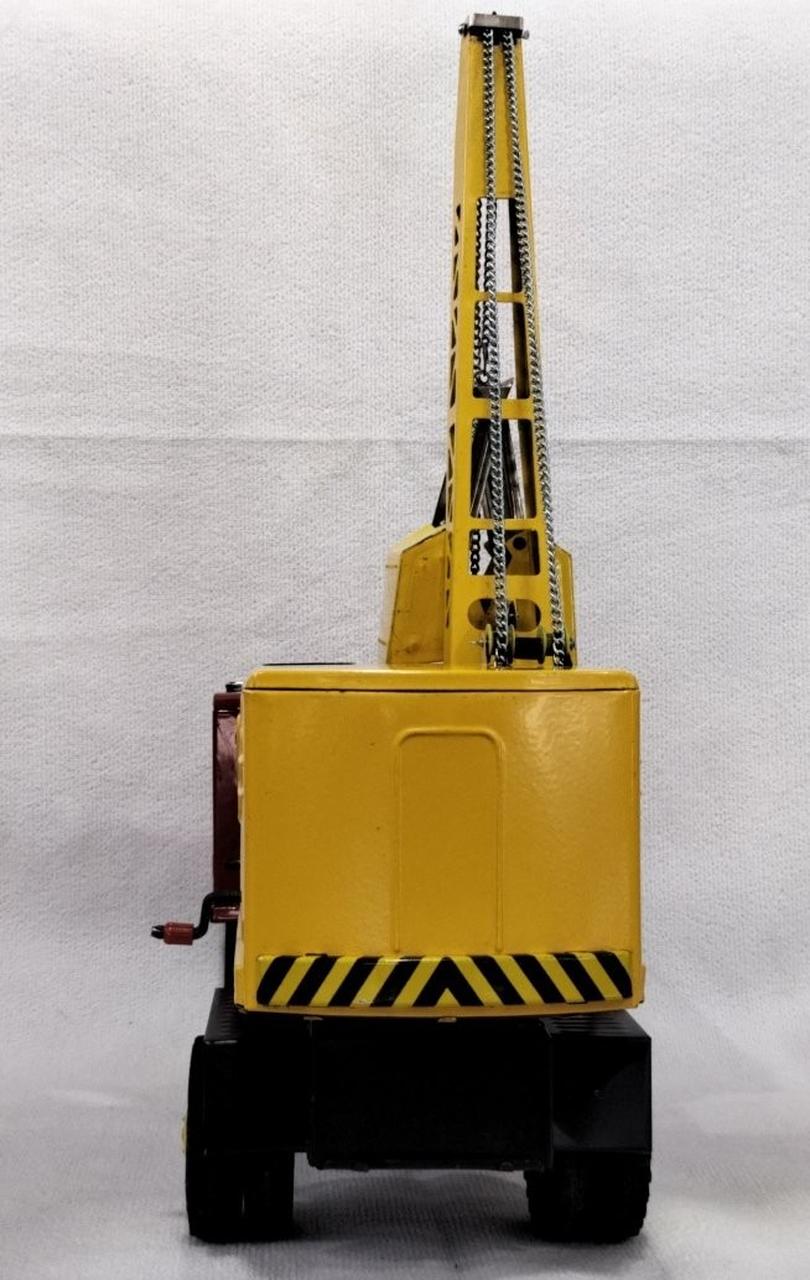 ブリキ　クレーン　車　年代物　ヴィンテージ　約13cm×約6cm ブリキ クレーン 車 年代物 ヴィンテージ 約13cm×約6cm i