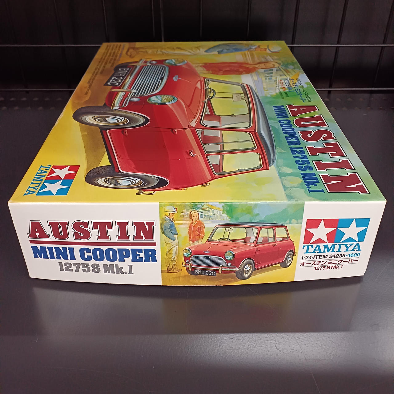 人気車種！恩田原当時物。TAMIYA　ミニクーパー　M-03 箱、説明書つき 人気車種！恩田原当時物。TAMIYA ミニクーパー M-03 箱、説明書