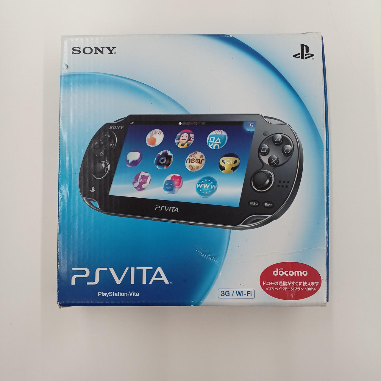 SONY - A3586　PSVITA　プレステーションヴィータ　携帯用ゲーム機本体　ソフト 今日は何の日？】PS Vitaの発売日、ドコモの3G回線に対応する