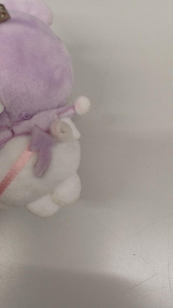 ポンポンに汚れあり