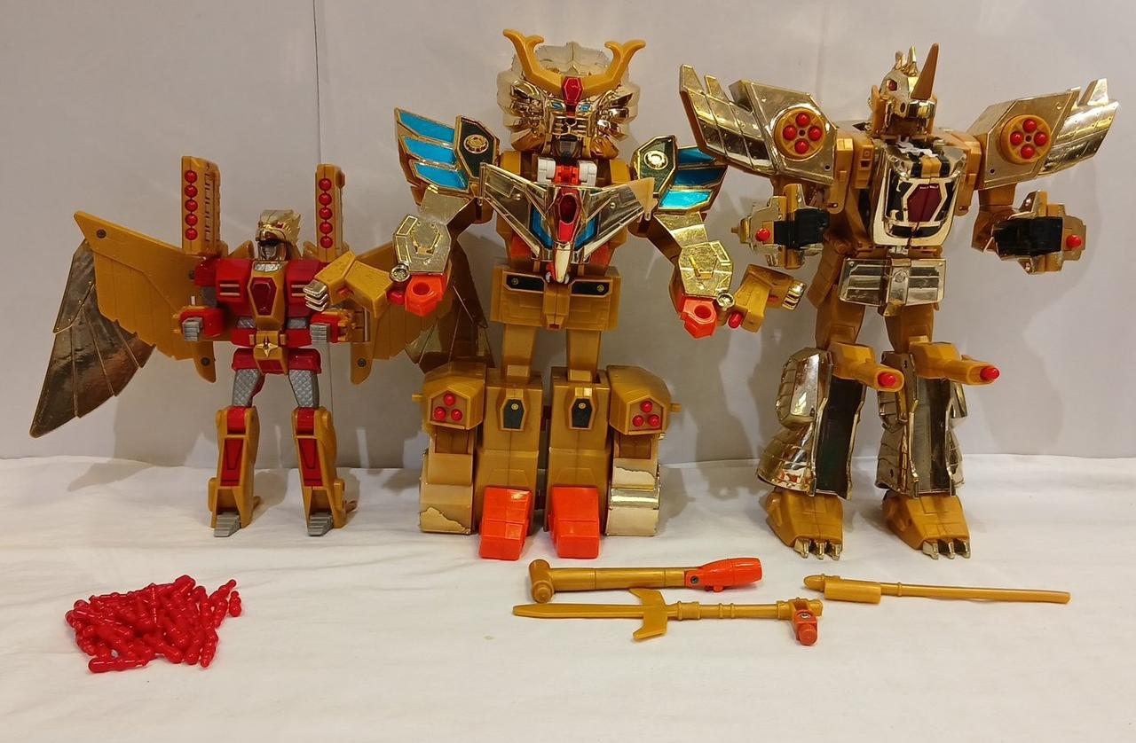 ゴールドウェル　カラランスまとめ売り タカラ|DX黄金勇者ゴルドラン&レオンカイザー&空影|【ハードオフ公式