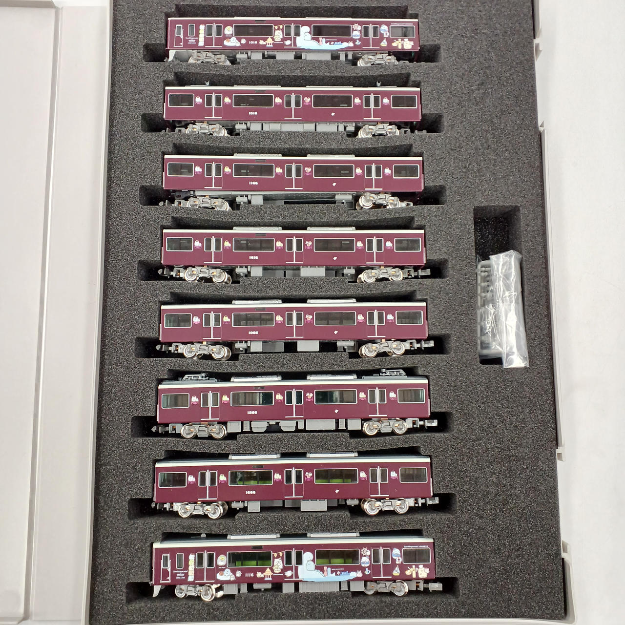 グリーンマックス　すみっコぐらしラッピング　阪急1000系　ディスプレイモデル グリーンマックス すみっコぐらしラッピング 阪急1000系 ディスプレイ