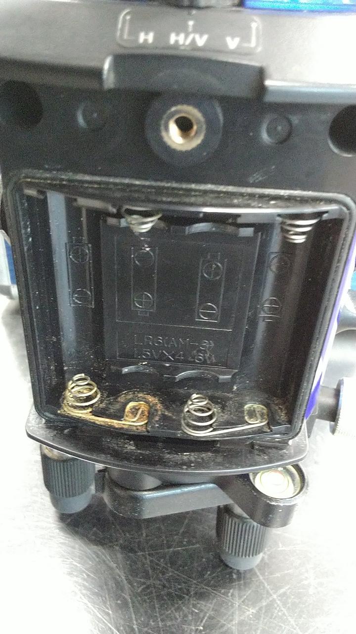 錆汚れありますが通電しました