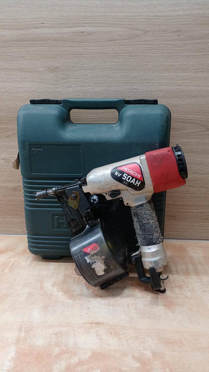 日立NV50AF HITACHI 日立工機 ロール釘打機 NV50AF 50mm - メルカリ