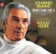 ブラームス　交響曲第３番　ケンペ|ハルモニアムンディ【輸入】西独