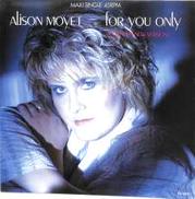 アリソン・モイエ「FOR YOU ONNLY」|CBS