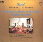 ヘンデル　ヴァイオリン・ソナタ　I,ブラウン|フィリップス(蘭)