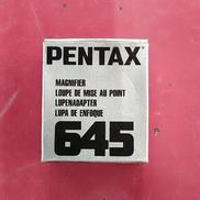 マグニファイヤー|PENTAX