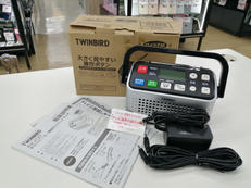 ラジオ機能付き手元スピーカー|TWINBIRD