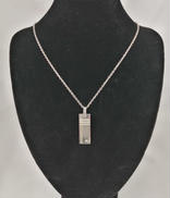 シルバーネックレス BURBERRY|BURBERRY