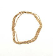 K18ブレスレット|18㎝