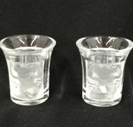 LALIQUE ラリック リキュールペアグラス|LALIQUE