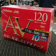 ☆未開封品☆120分ビデオテープ10Pack|VICTOR