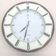 ソーラー電波壁掛け時計|RHYTHM