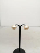 K18ポストキャッチ|ゴールドパールピアス