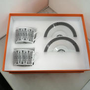 Hデコ ティーカップソーサーセット|HERMES