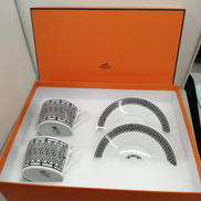 Hデコティーカップソーサーセット|HERMES