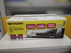 VHSビデオデッキ|SHARP