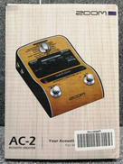 アコギ用プリアンプ|ZOOM