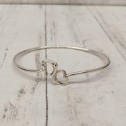 ダブル オープン ハート バングル|TIFFANY&CO.