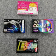 カセットテープ5本組/ノーマル&ハイポジ|.