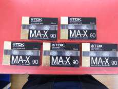 未開封メタルカセットテープ5本セット|TDK