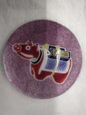 干支飾り皿 7点セット|七宝焼き